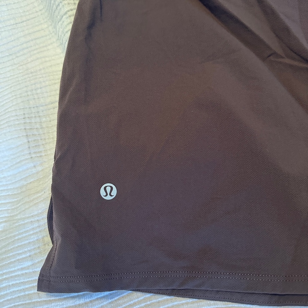 Lululemon Athletica Dark Brown Shorts - Picture 4 of 9